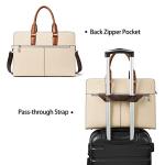 BOSTANTEN Women’s Leather Vintage Laptop Briefcase Tote