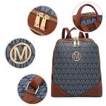 MKP Women's Stylish Medium Backpack Purse Set