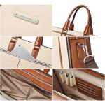BOSTANTEN Women’s Leather Vintage Laptop Briefcase Tote