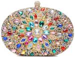Sparkly Rhinestone Evening Clutch Bag for Women
