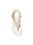 Michael Kors Robyn Flex Thong Sandal, Vanilla 8.5