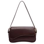 Y2K Trendy Vegan Leather Hobo Shoulder Bag
