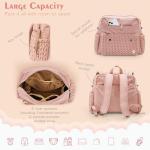 Stylish Waterproof Diaper Backpack for Moms