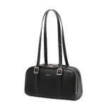 Keyli Leather Double Zip Shoulder Bag for Women