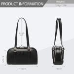Keyli Leather Double Zip Shoulder Bag for Women
