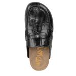 Sam Edelman Astrid Black Croco Mules for Women