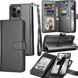 Tekcoo Luxury Wallet Case for iPhone 14 Pro Max