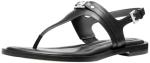 Michael Kors Women's Black Mandy Thong Sandal