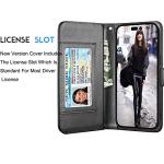 Tekcoo Luxury Wallet Case for iPhone 14 Pro Max
