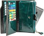 RFID Blocking Large Capacity Luxury Leather Clutch