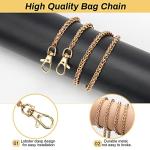 Gold Metal Chain Strap for Women's Handbags