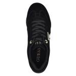 Guess Gabiey Black Suede Women's Sneakers, Size 11