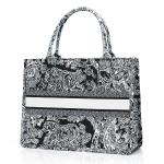 Luxury Large Capacity Jacquard Tote Handbag