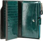 RFID Blocking Large Capacity Luxury Leather Clutch
