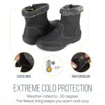 Khombu Women's Addison Black Weather Boot 7M