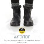 Khombu Women's Addison Black Weather Boot 7M