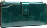 RFID Blocking Large Capacity Luxury Leather Clutch