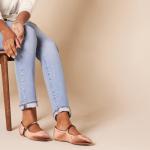 Mauve Velvet Women's Mary Jane Ballet Flats