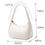 Chic Beige Hobo Tote Bag for Women