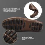 Artisure Women's Handcrafted Coffee Bean Leather Loafers