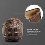 Artisure Women's Handcrafted Coffee Bean Leather Loafers