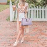 Light Purple Dasein Women’s Tote and Clutch Set