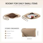 LOVEVOOK Faux Leather Laptop Tote Bag for Women