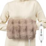 Luxury Faux Fur Electric Hand Warmer Gloves