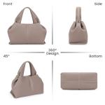 JQWYGB Cloud Dumpling Clutch Bag for Women