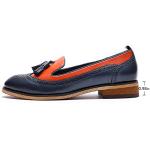 Mona Women's Leather Tassel Wingtip Loafers