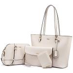 4-Piece Women's Handbag Set: Shoulder, Tote, Satchel, Hobo