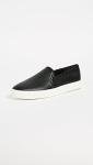 Vince Blair Black Slip-On Sneakers for Women