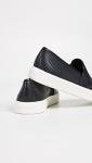 Vince Blair Black Slip-On Sneakers for Women