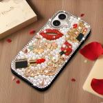 Erolagomat Glam Phone Case with Rhinestone Details
