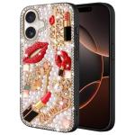 Erolagomat Glam Phone Case with Rhinestone Details