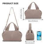JQWYGB Cloud Dumpling Clutch Bag for Women