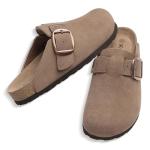 KIDMI Women's Suede Clogs with Memory Foam