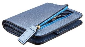 Luxury Leather RFID Blocking Compact Bifold Wallet