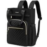 Stylish Black Laptop Backpack with USB Port