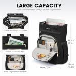 Stylish Black Laptop Backpack with USB Port