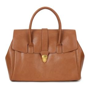 Large Vintage Leather Tote Bag for Women