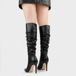 Coleter Women's Slouchy Knee High Stiletto Boots