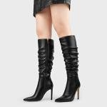 Coleter Women's Slouchy Knee High Stiletto Boots