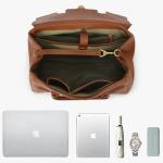 Large Vintage Leather Tote Bag for Women