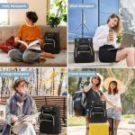 Stylish Black Laptop Backpack with USB Port