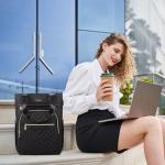 Stylish Black Laptop Backpack with USB Port