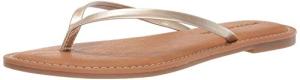 Gold Women's Thong Sandals by Amazon Essentials