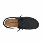 Bruno Marc Black Slip-On Loafers for Women
