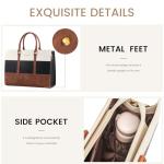 Stylish Vintage Leather Laptop Bag for Women