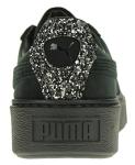PUMA Women's Black Suede Platform Sneakers, Size 6.5